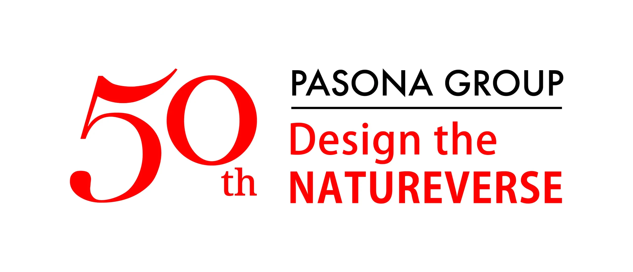 PASONA GROUP 50th Logo